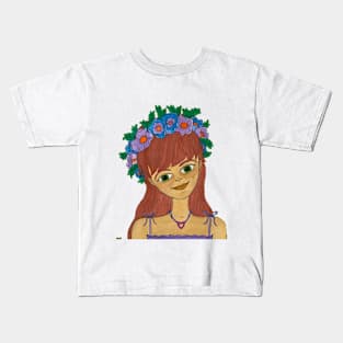 Willow, Flower Girl Kids T-Shirt